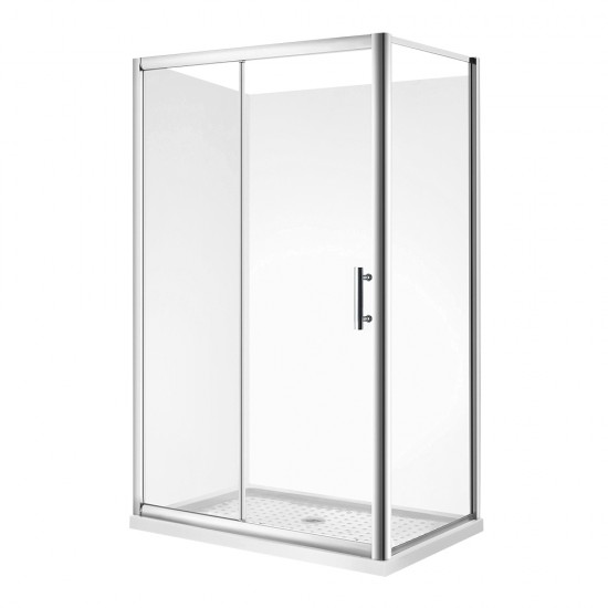 1200*900*1900mm Sliding Door Rectangle Shower Box